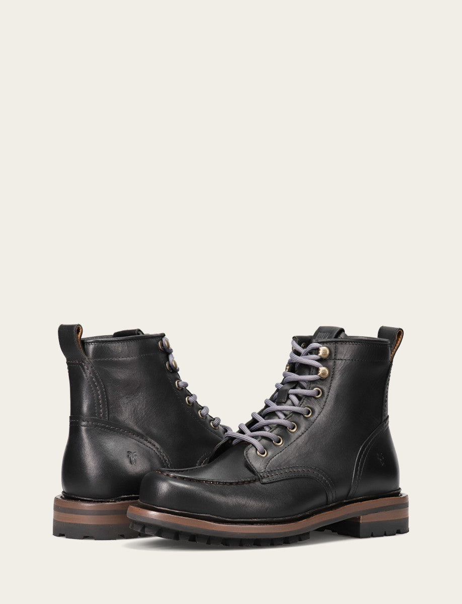 Men's Black Hudson Workboot Lug Black