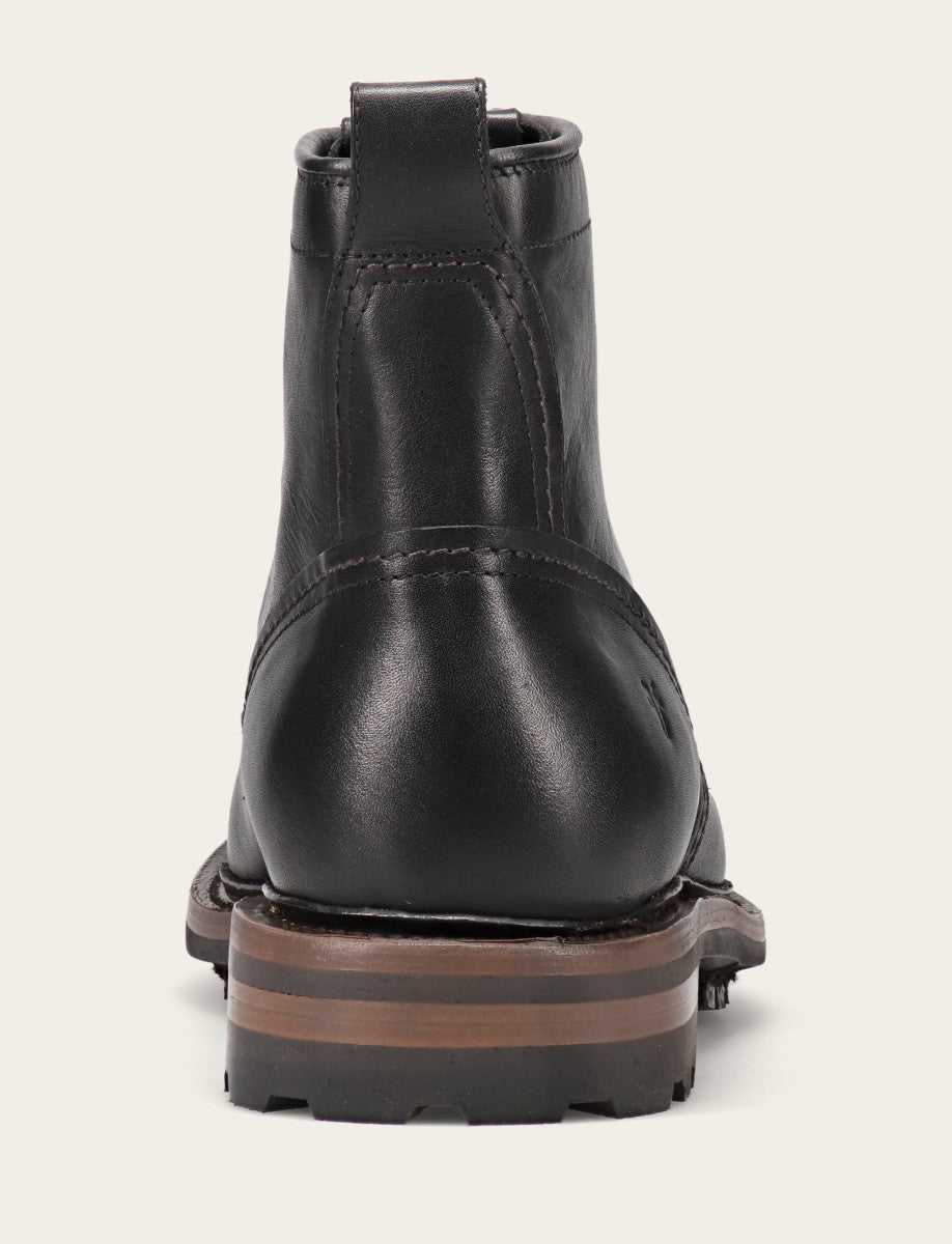 Men's Black Hudson Workboot Lug Black