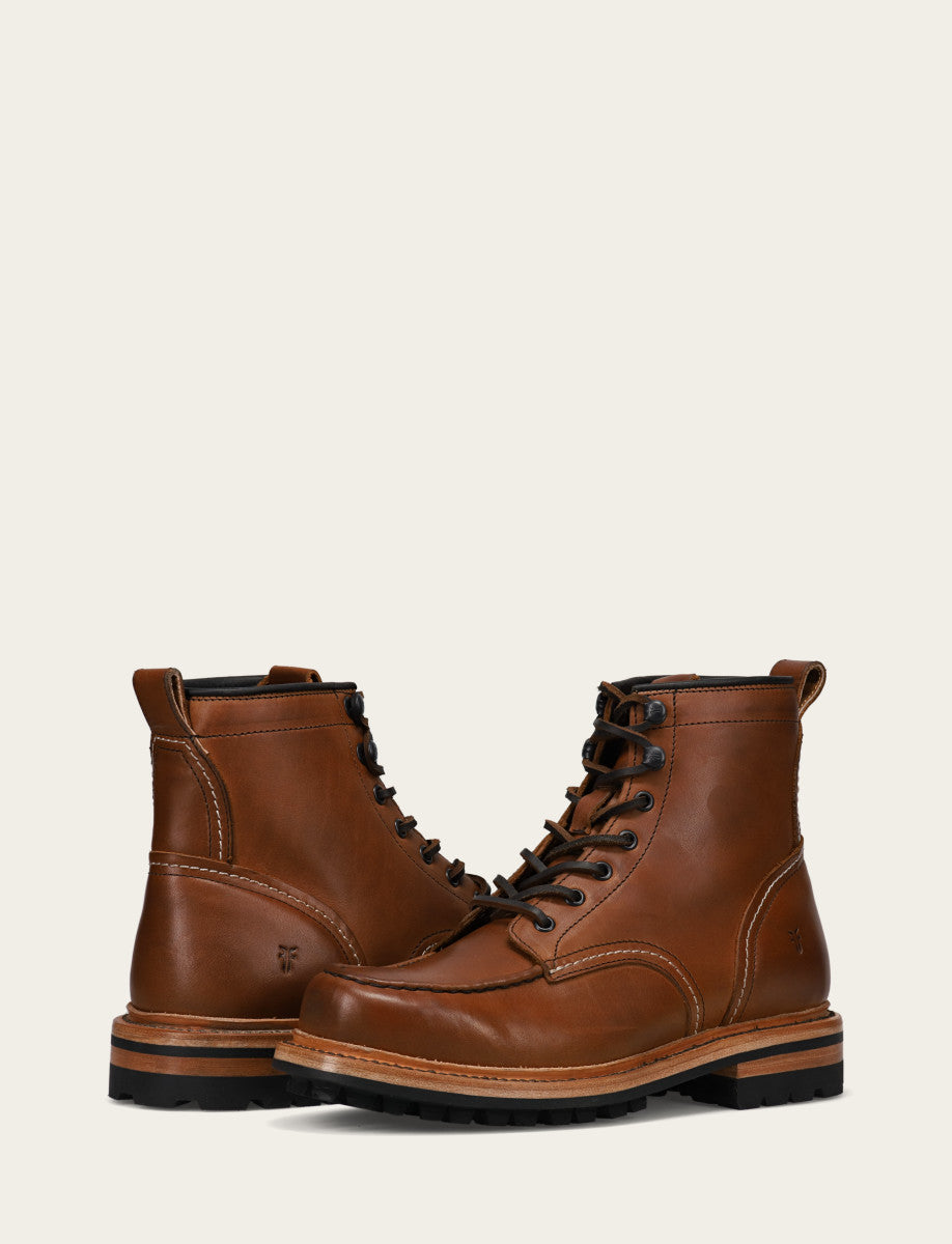 Men's Caramel Hudson Workboot Lug CARAMEL