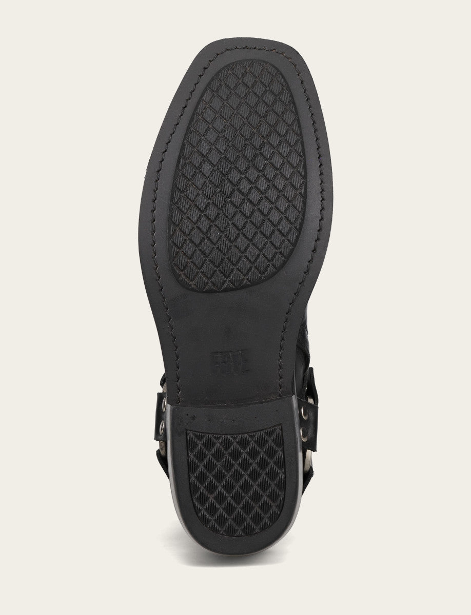 Men's Black Conway Chain Harness Boot Black