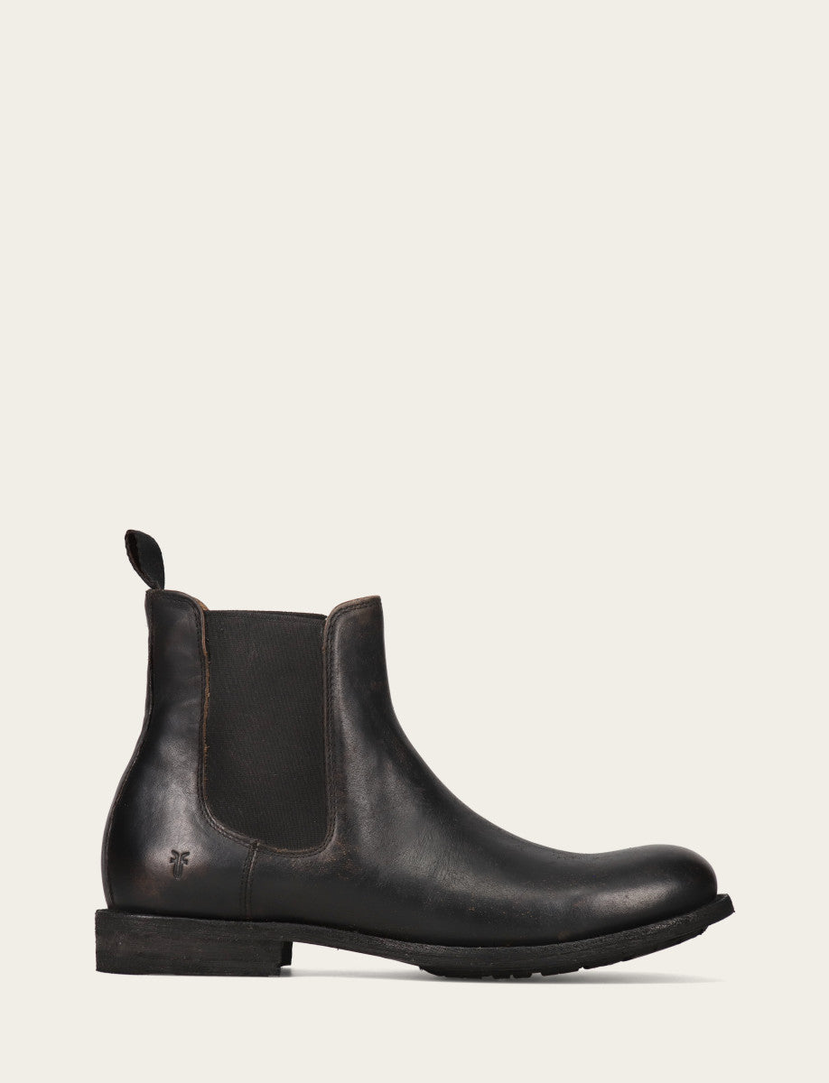 Men's Antique Black Tyler Flex Chelsea Boots Antique Black