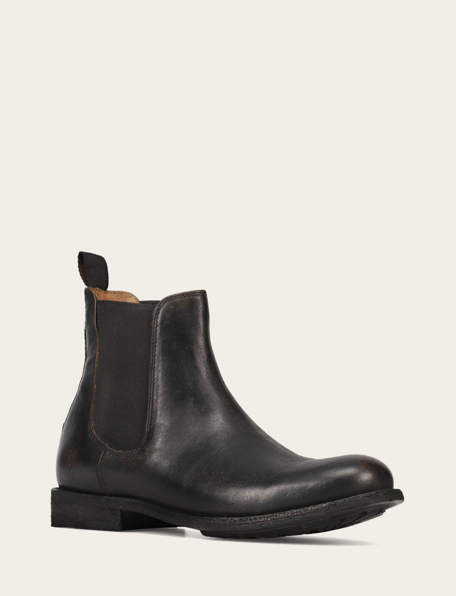Men's Antique Black Tyler Flex Chelsea Boots Antique Black