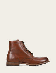 Men's Cognac Tyler Flex Lace Up Boots Cognac