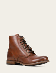 Men's Cognac Tyler Flex Lace Up Boots Cognac