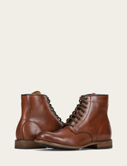 Men's Cognac Tyler Flex Lace Up Boots Cognac