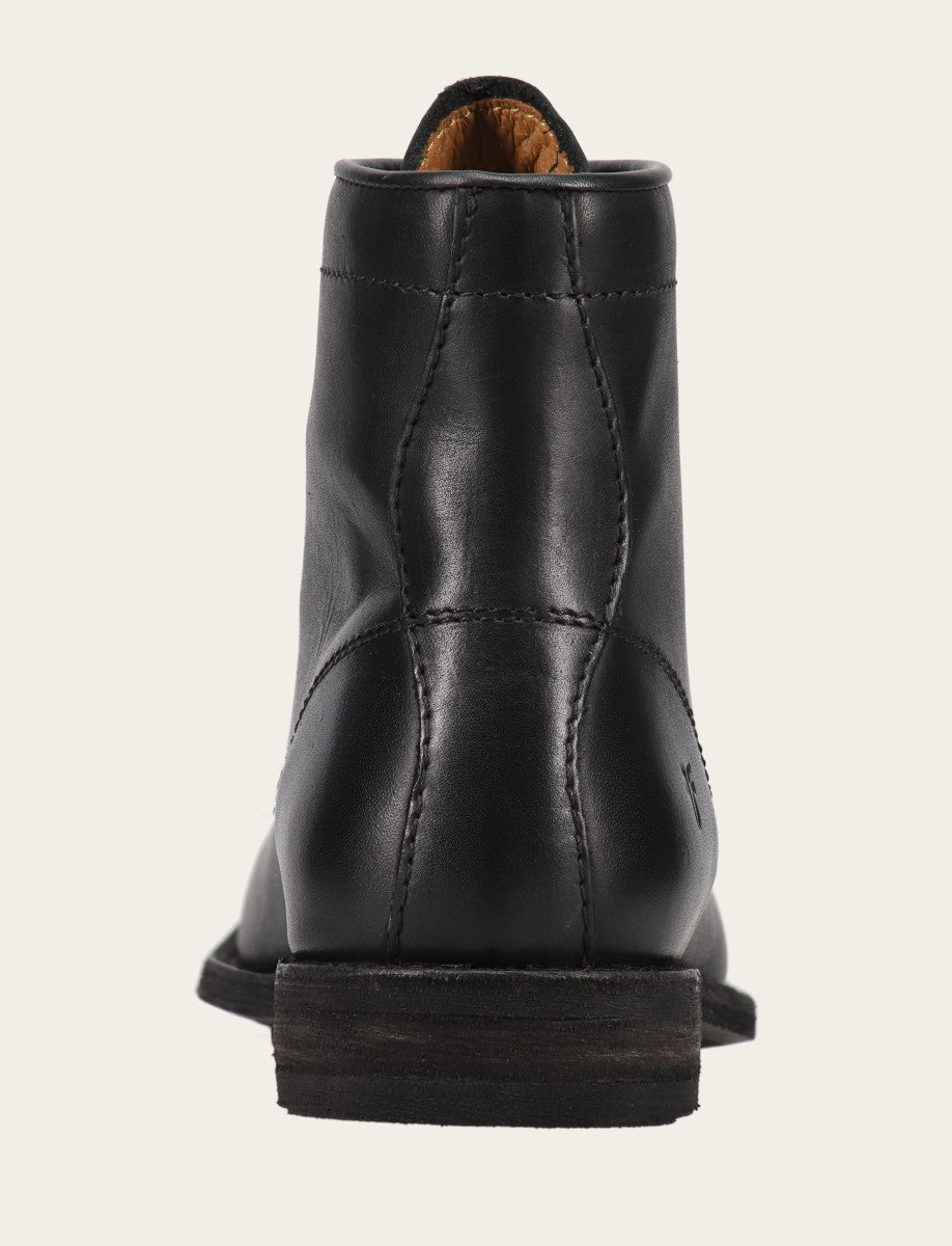 Men's Black Tyler Flex Lace Up Boots Black