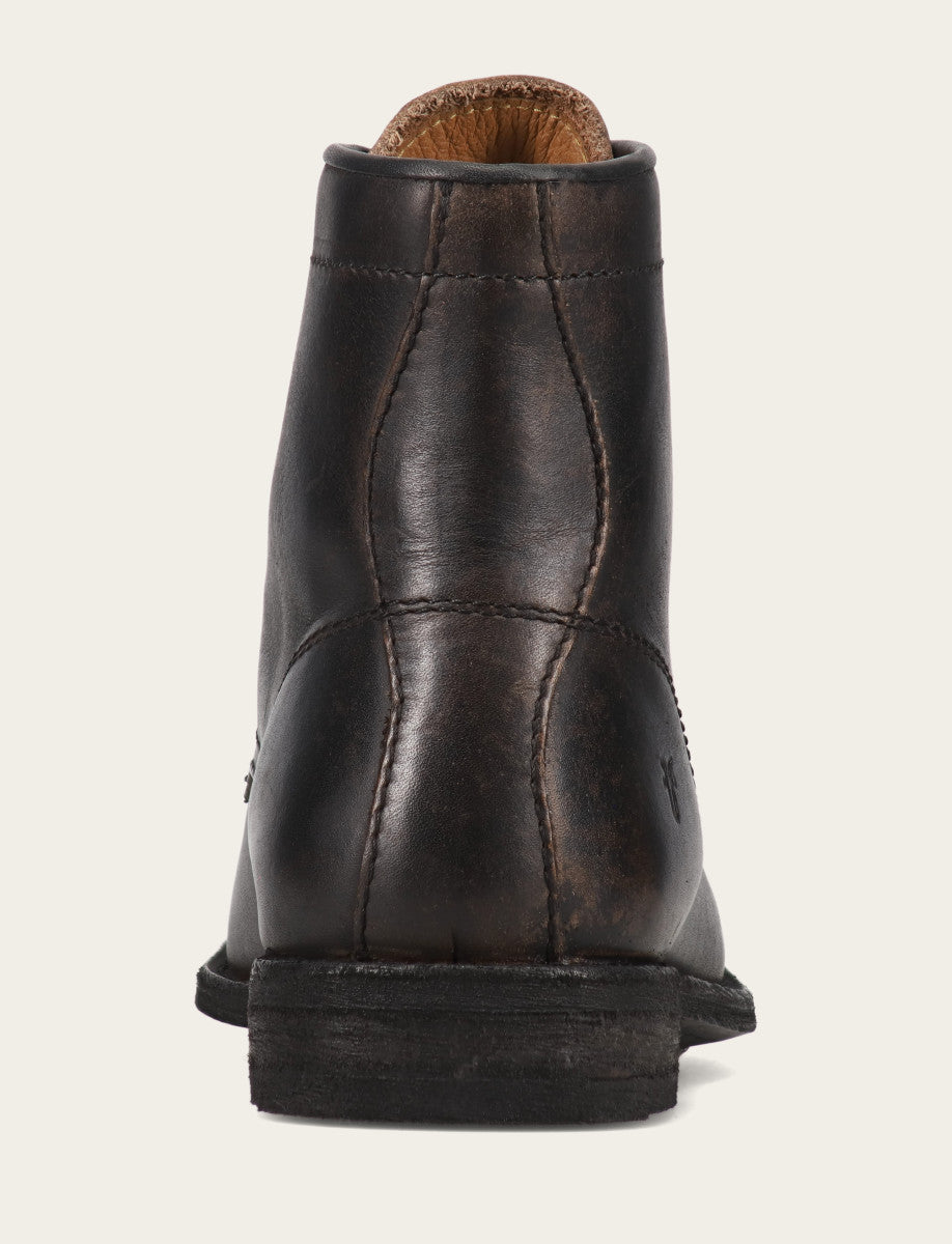 Men's Antiqued Black Tyler Flex Lace Up Boots Antiqued Black