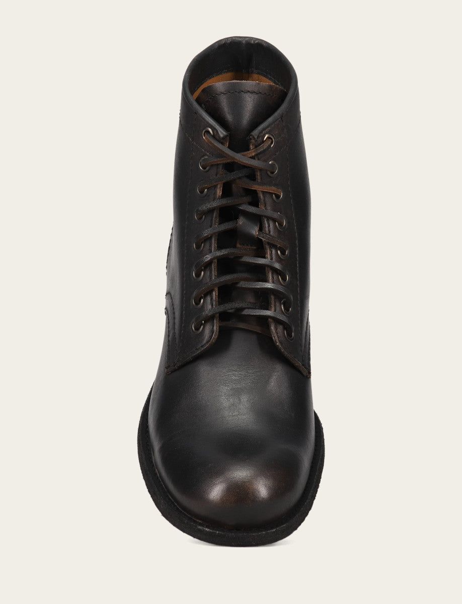 Men's Antiqued Black Tyler Flex Lace Up Boots Antiqued Black