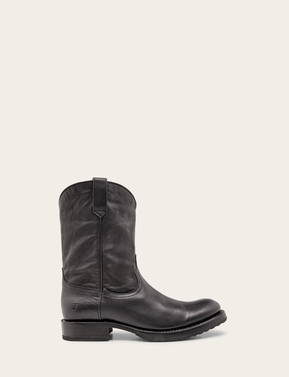 Men's Black Duke Roper Boots Black