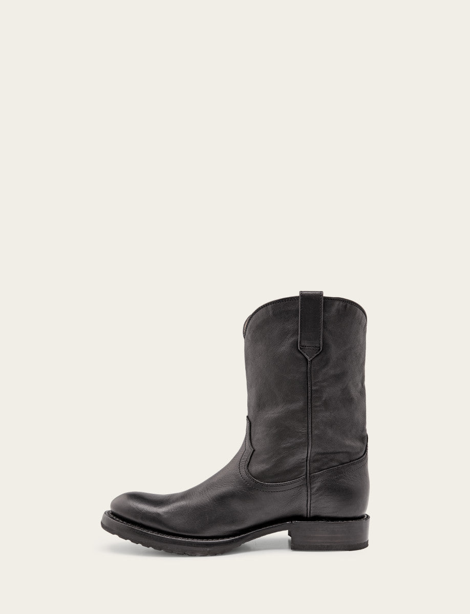 Men's Black Duke Roper Boots Black