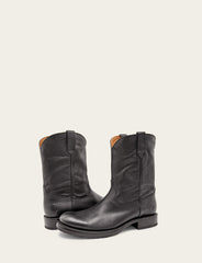 Men's Black Duke Roper Boots Black