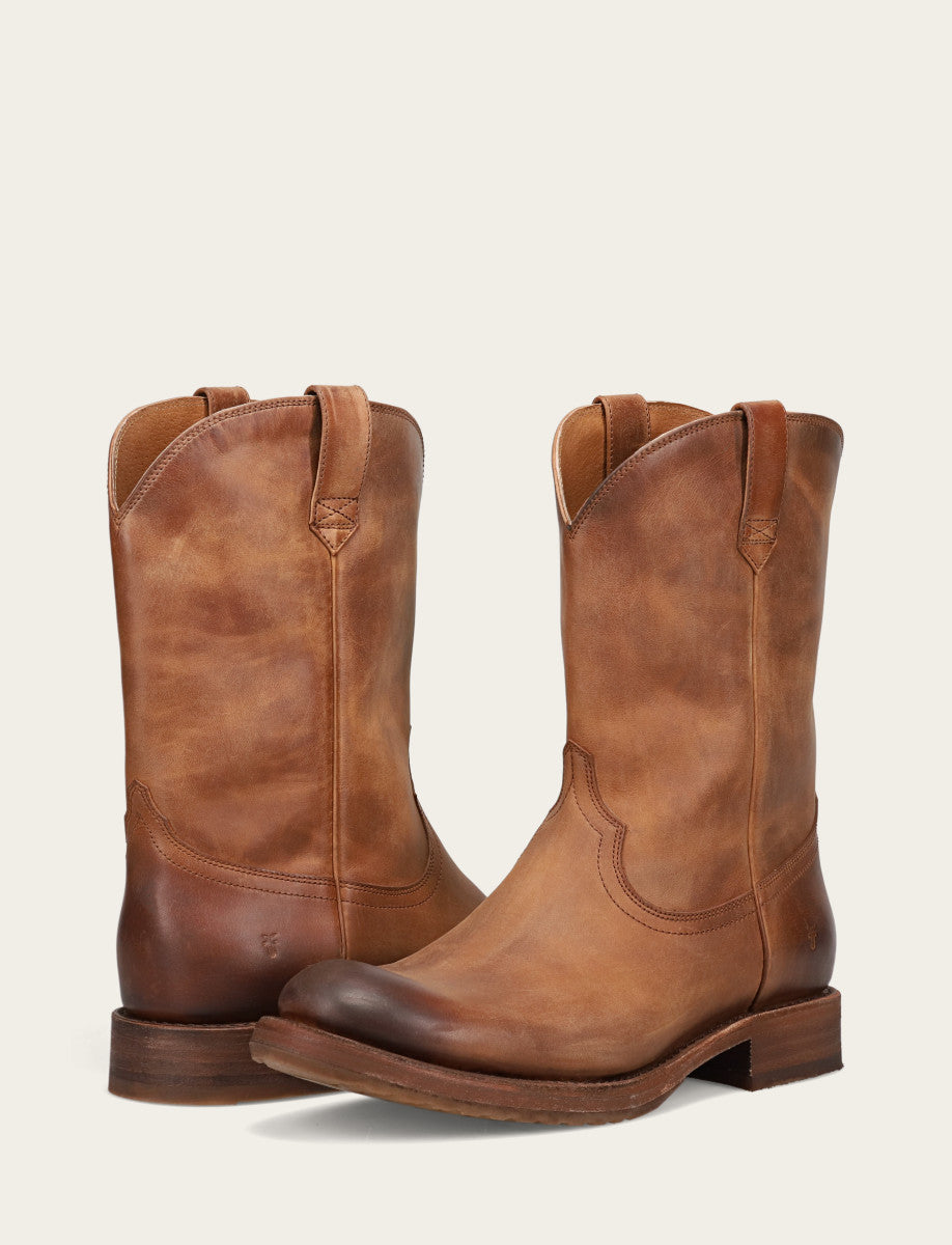 Men's Tobacco Duke Roper Boots Tobacco