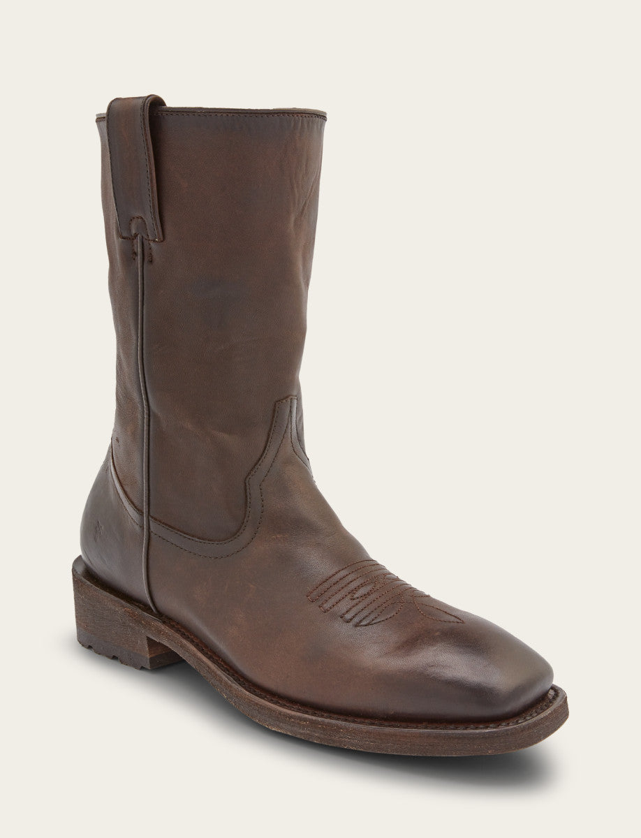 Men's Chocolate Nash Roper Western Boots CHOCOLATE