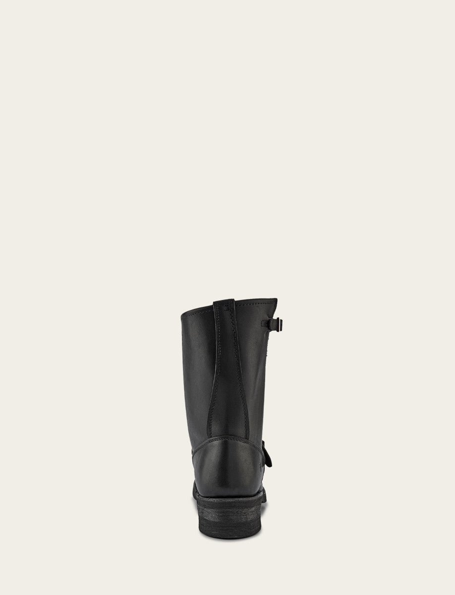 Men's Black Engineer 12R Mens Moto Black
