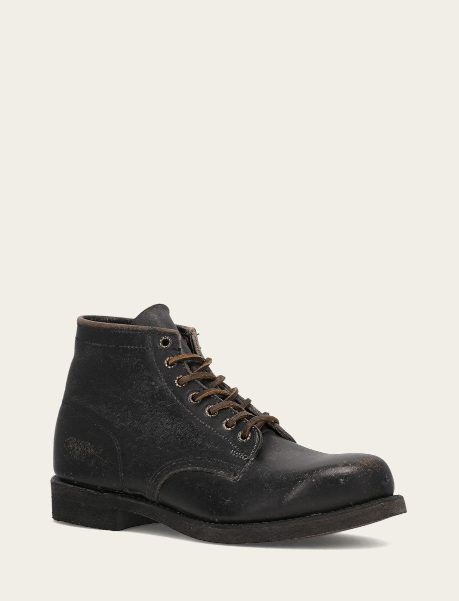Men's Black Prison Boots Black