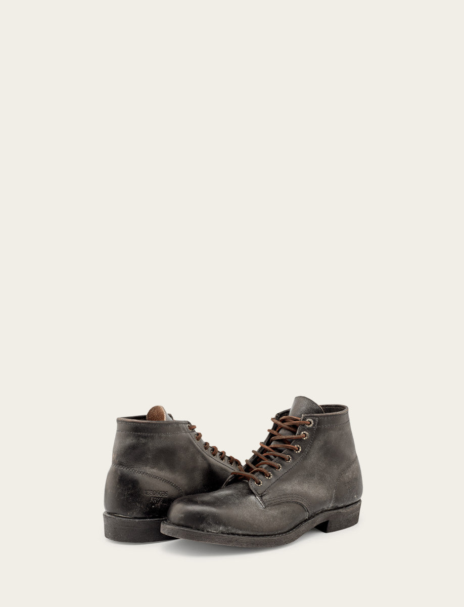Men's Black Prison Boots Black