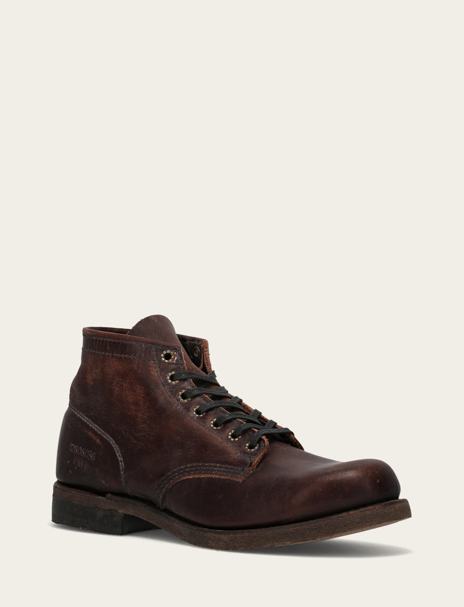 Men's Dark Brown Prison Boots Dark Brown