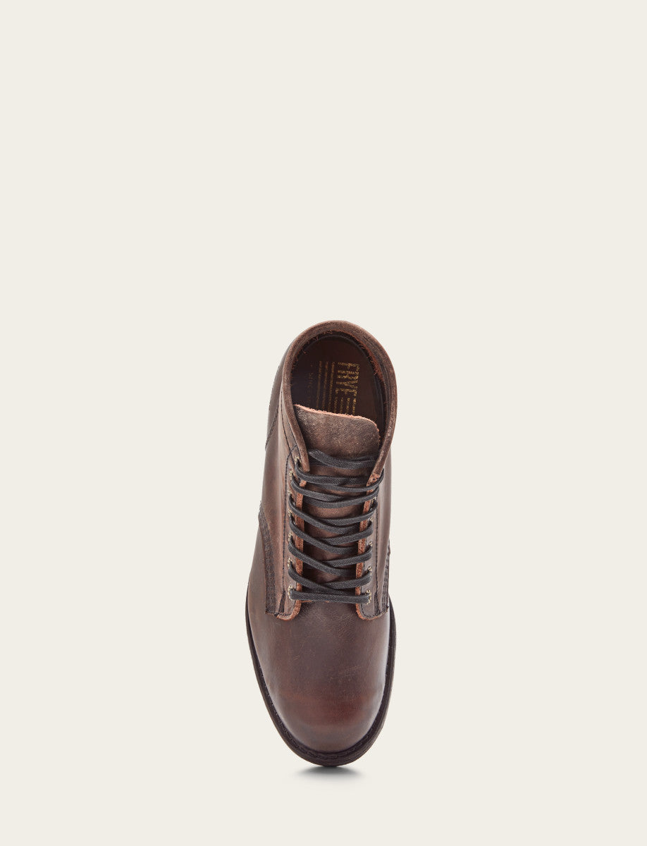 Men's Dark Brown Prison Boots Dark Brown