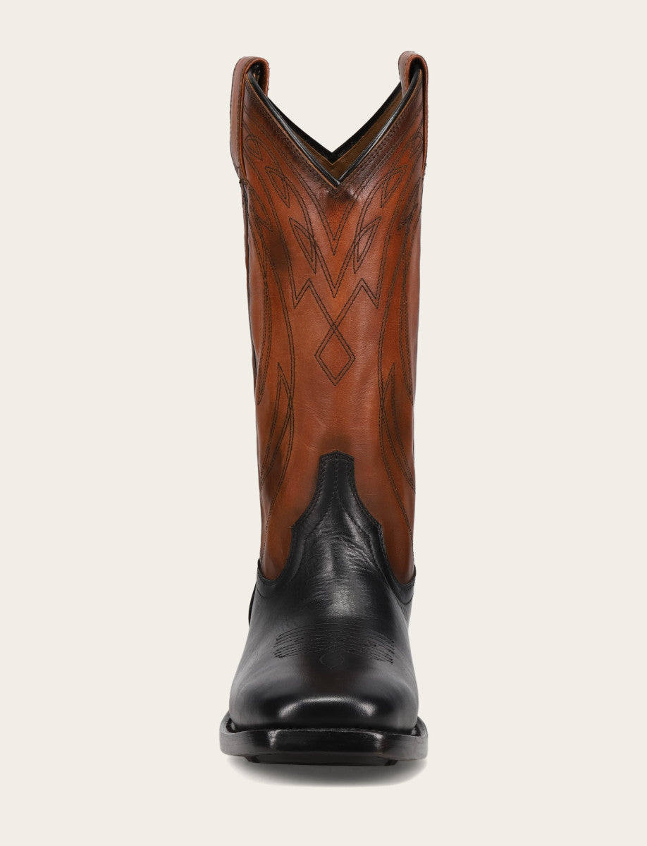 Men's Black Nash Deco Stitch Pull On Boots Black
