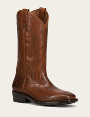 Men's Caramel Nash Deco Stitch Pull On Boots Caramel