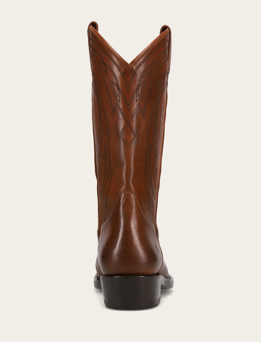 Men's Caramel Nash Deco Stitch Pull On Boots Caramel