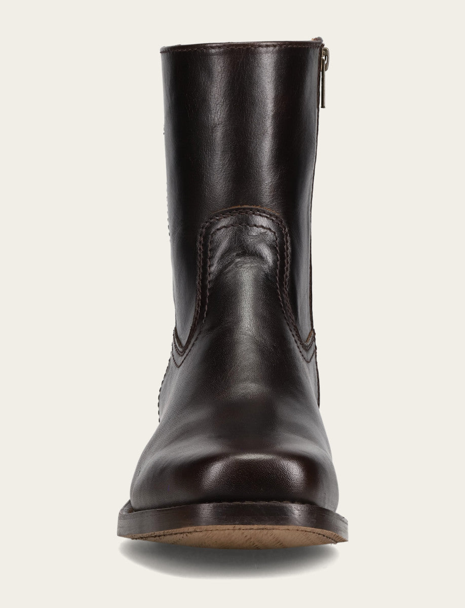 Men's Bourbon Campus Inside Zip Boot Bourbon