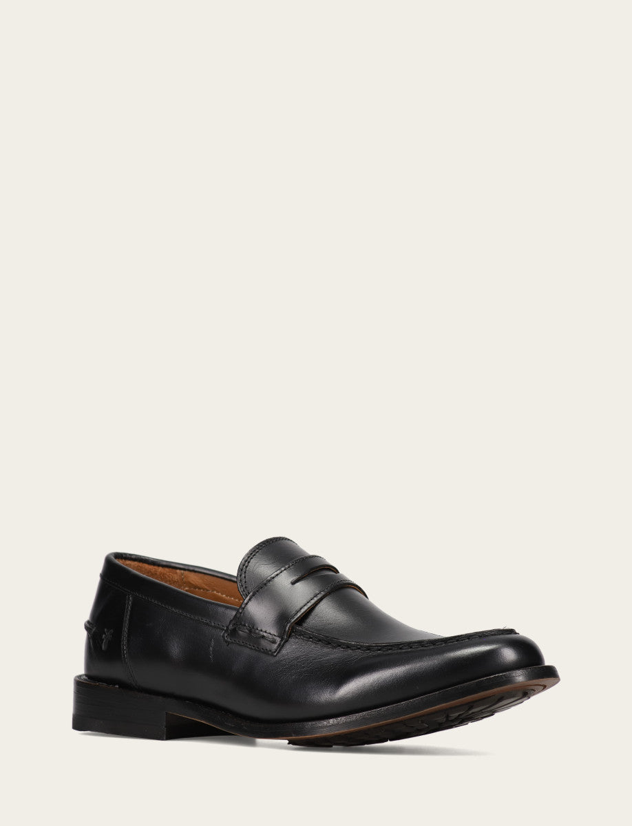 Men's Black Tyler Flex Penny Loafers Black