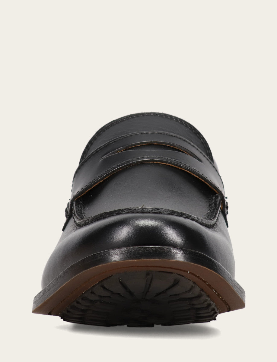 Men's Black Tyler Flex Penny Loafers Black