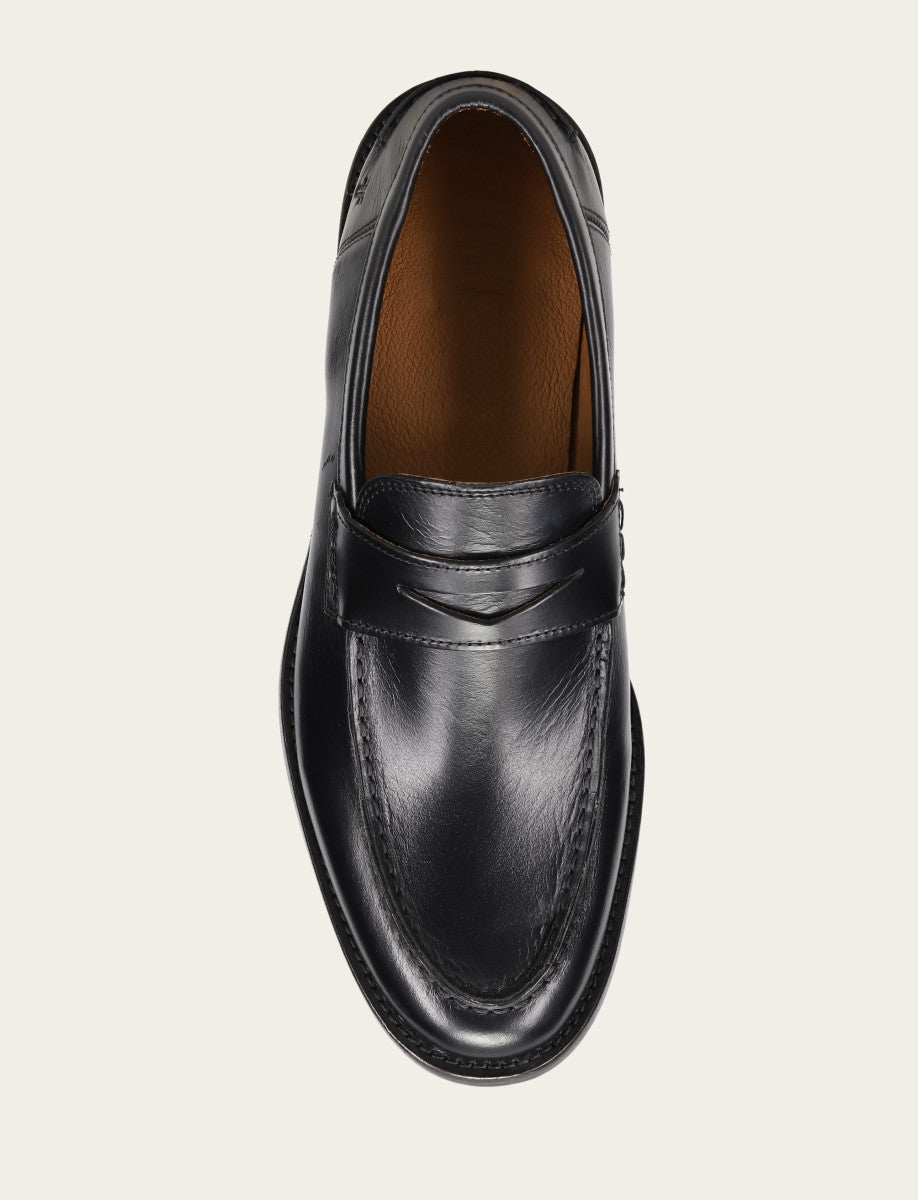 Men's Black Tyler Flex Penny Loafers Black