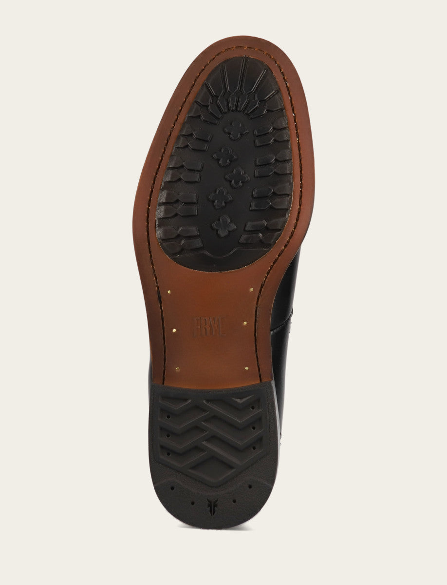 Men's Black Tyler Flex Penny Loafers Black