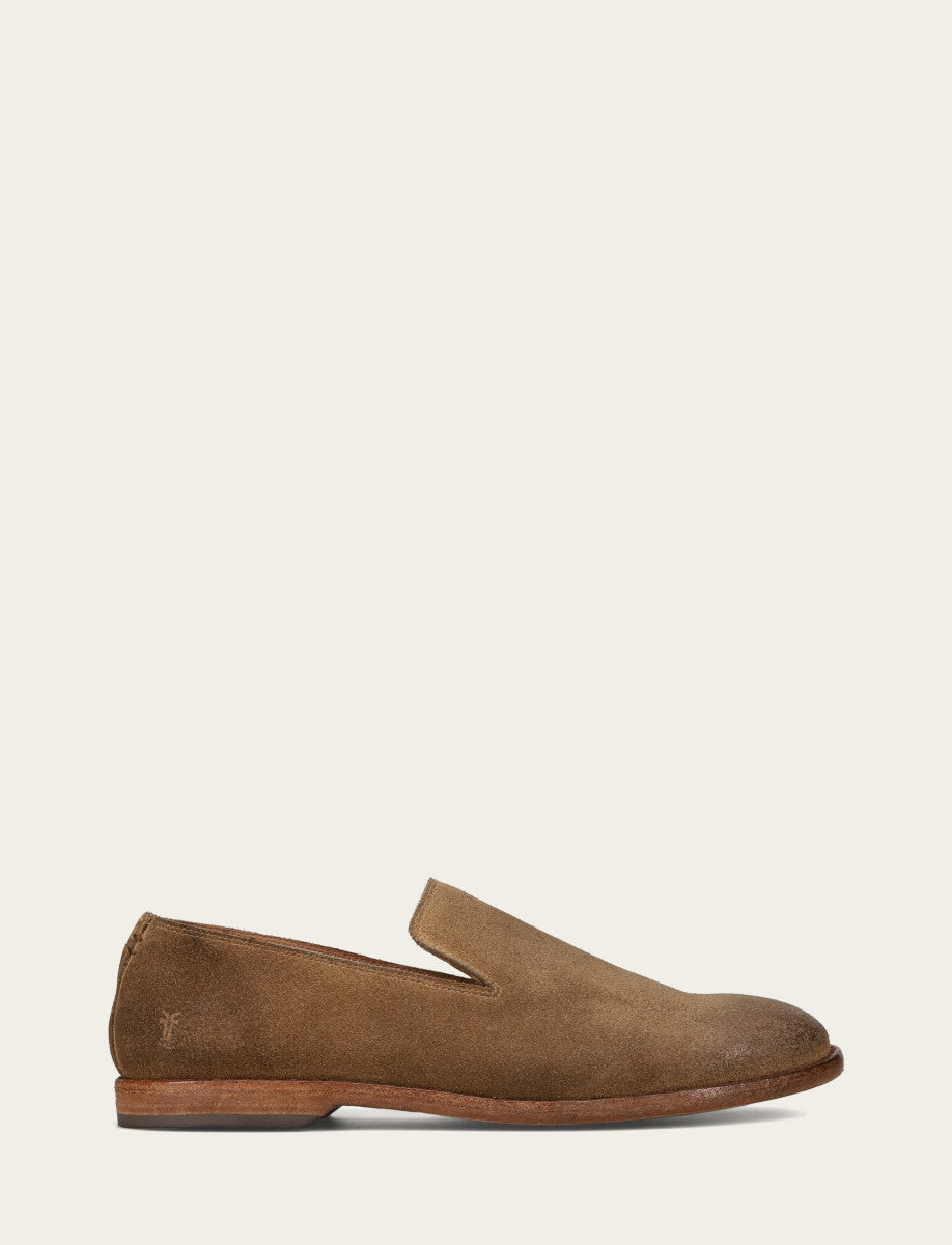Men's Ash Waxed Suede Chris Venetian Loafers Ash Waxed Suede