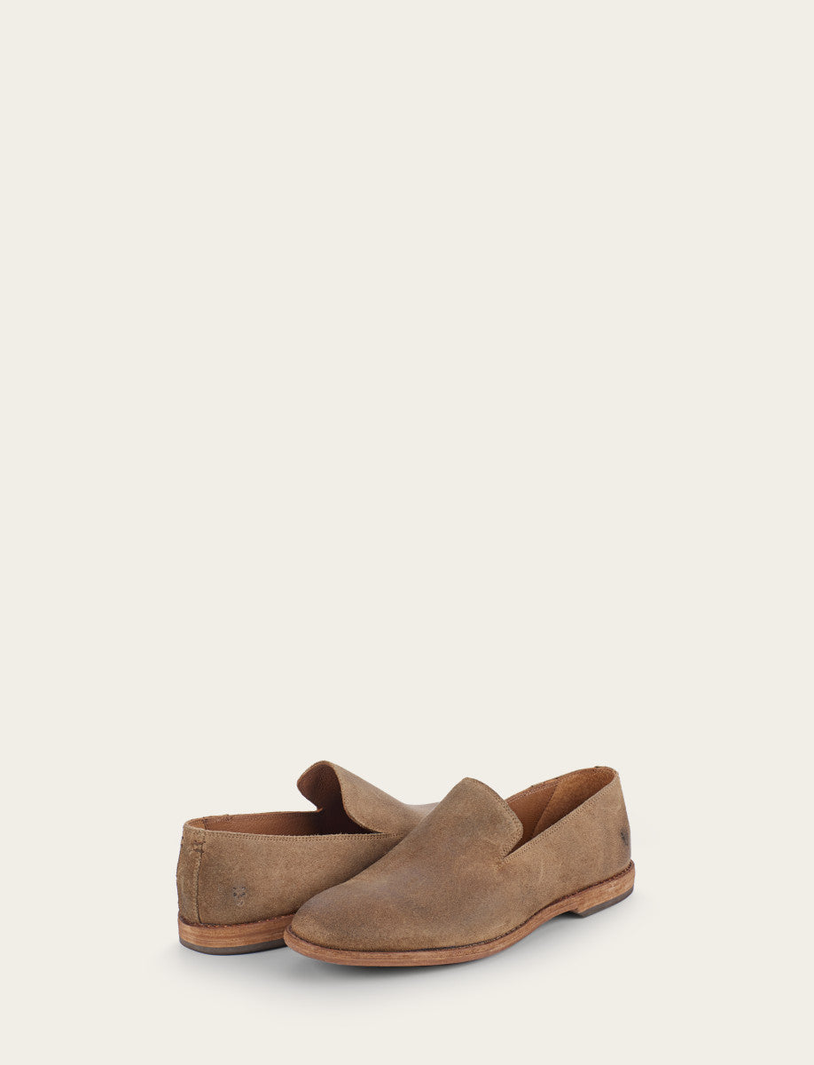 Men's Ash Waxed Suede Chris Venetian Loafers Ash Waxed Suede