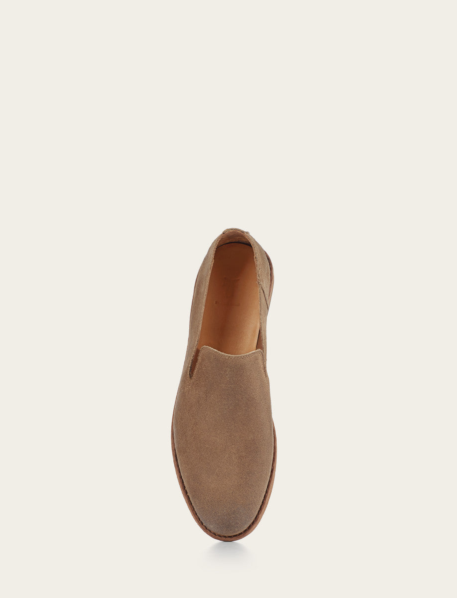 Men's Ash Waxed Suede Chris Venetian Loafers Ash Waxed Suede