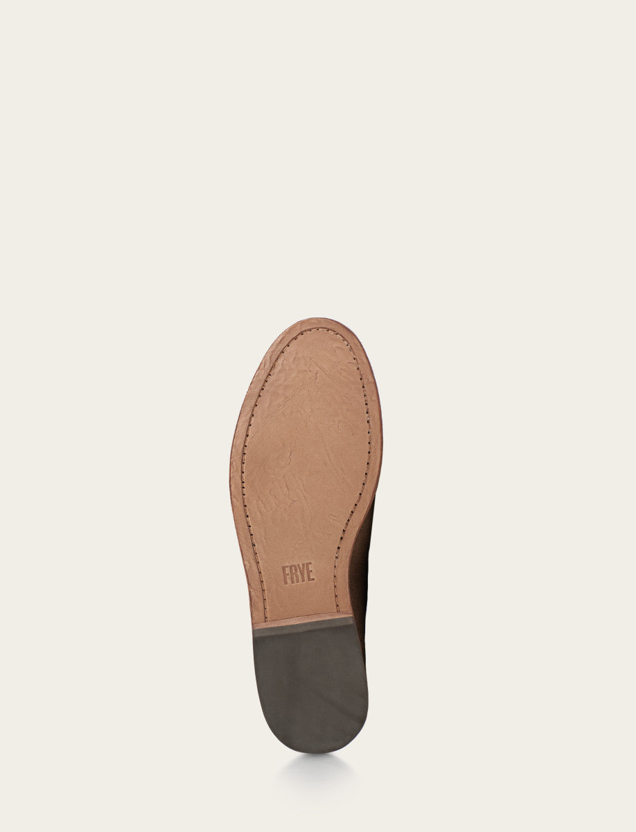 Men's Ash Waxed Suede Chris Venetian Loafers Ash Waxed Suede
