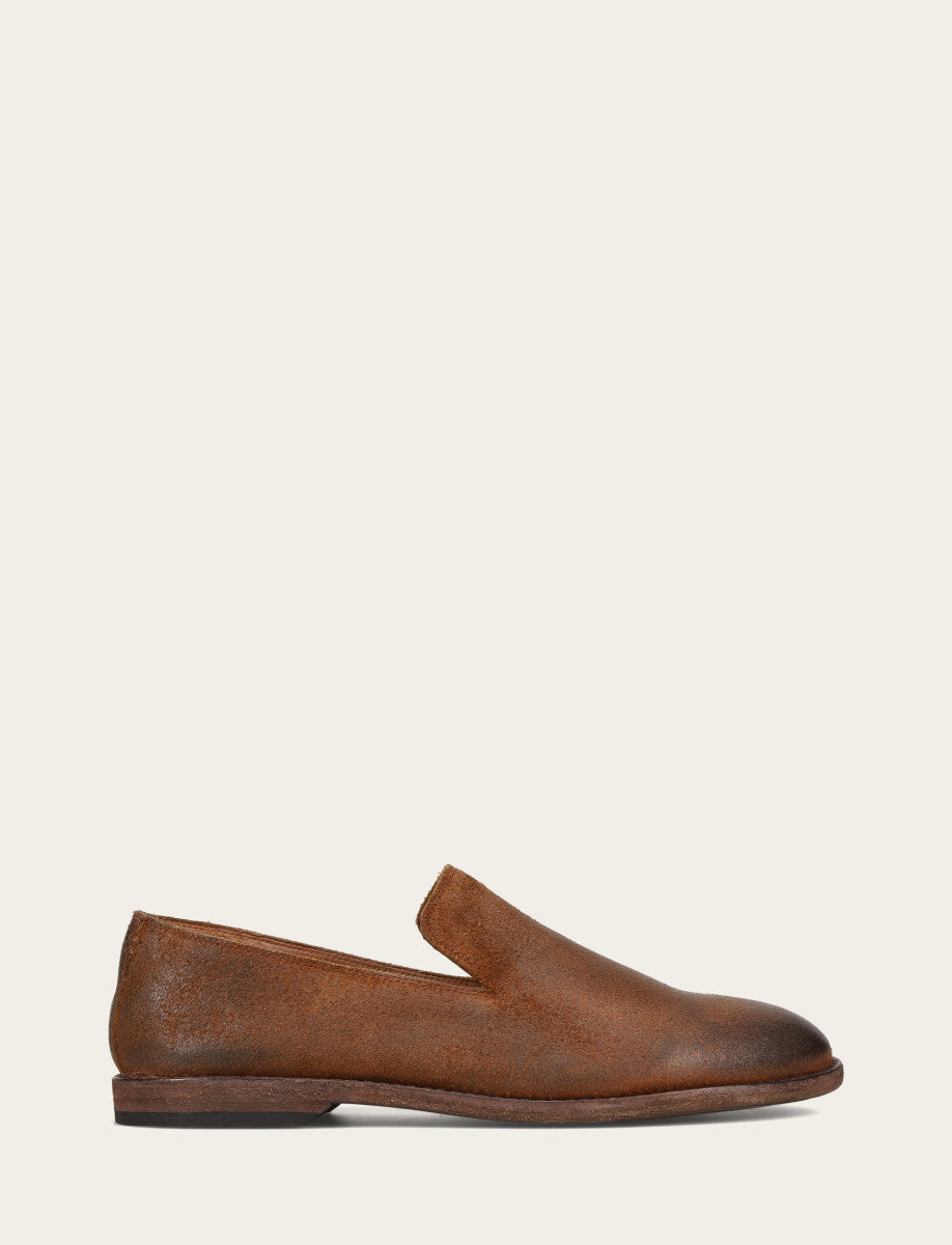 Men's Ginger Suede Chris Venetian Loafers Ginger Suede