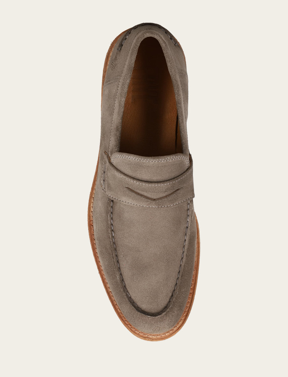 Men's Steel Tyler Flex Penny Loafers Steel