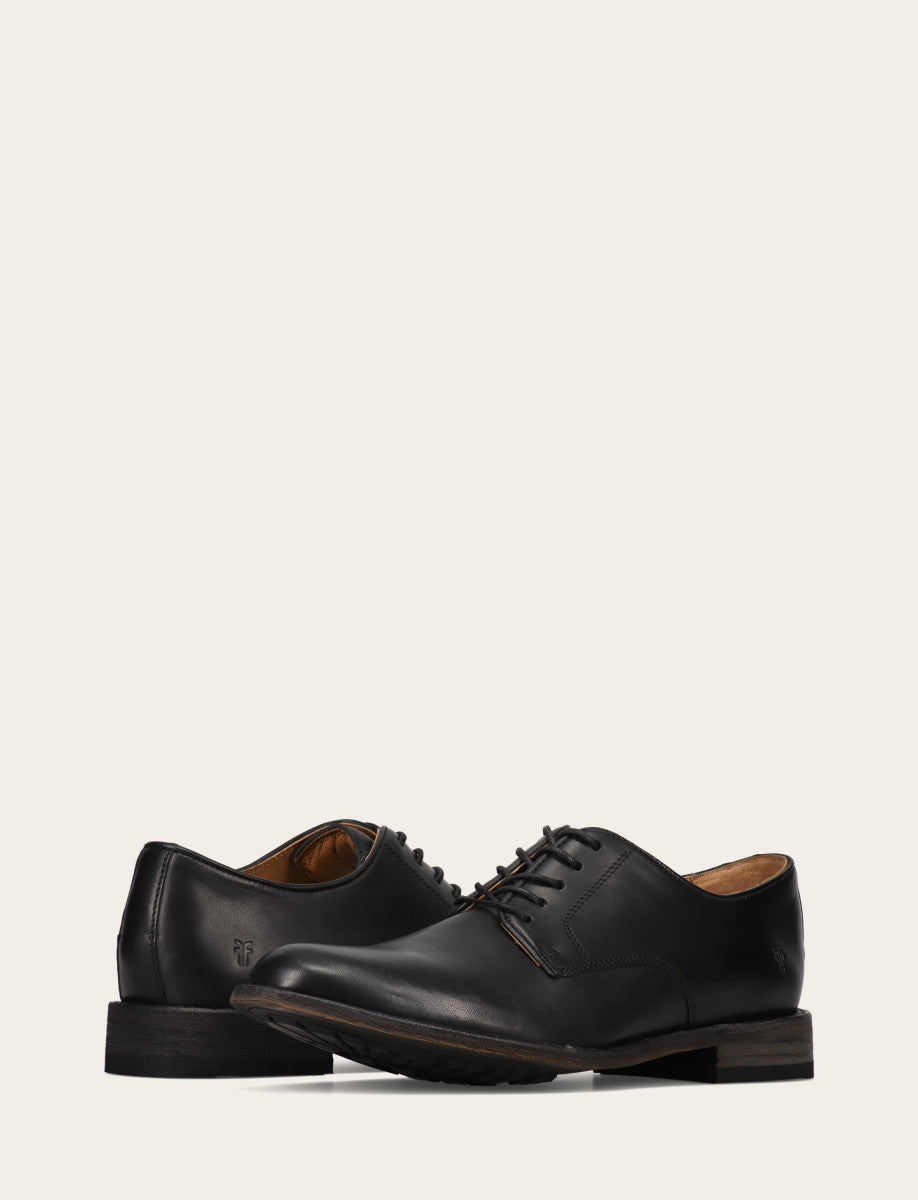 Men's Black Tyler Flex Oxford Dress Shoes Black