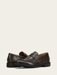 Men's Brown Brush Off Tyler Flex Penny Loafer Brown Brush Off