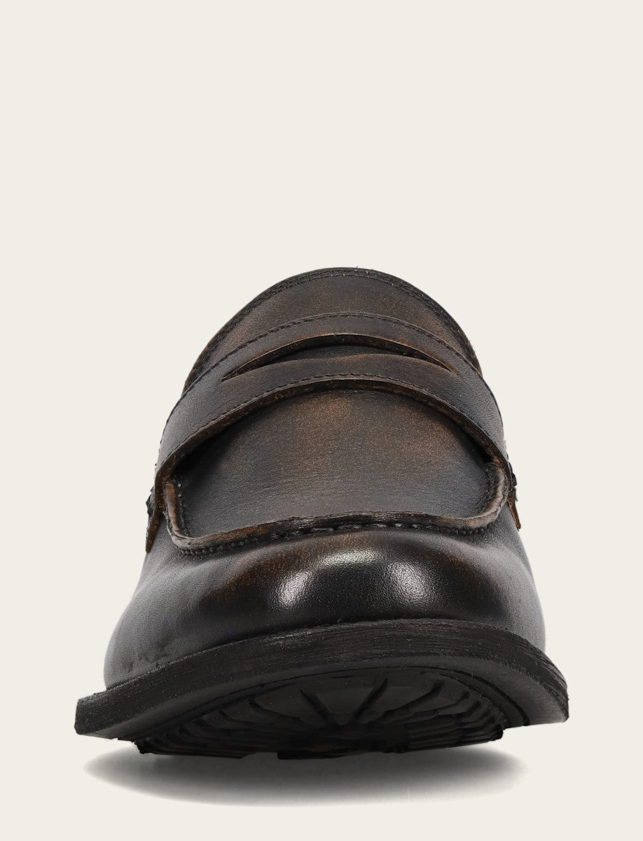 Men's Brown Brush Off Tyler Flex Penny Loafer Brown Brush Off