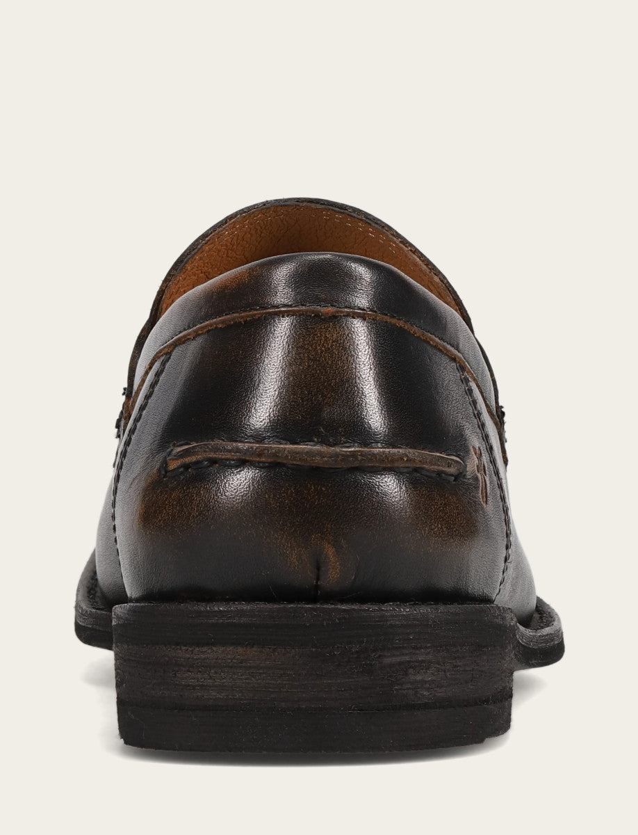 Men's Brown Brush Off Tyler Flex Penny Loafer Brown Brush Off