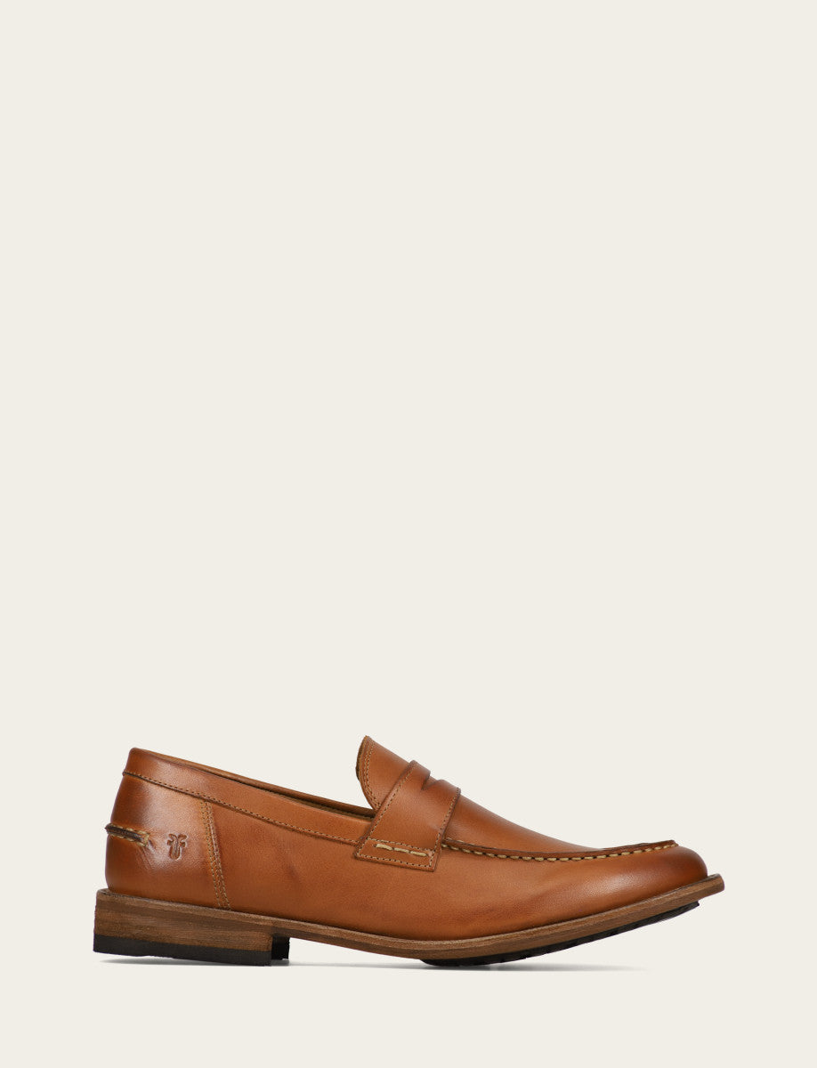 Men's Caramel Tyler Flex Penny Loafers Caramel