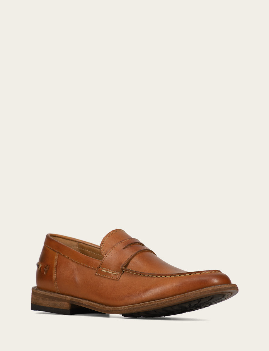 Men's Caramel Tyler Flex Penny Loafers Caramel