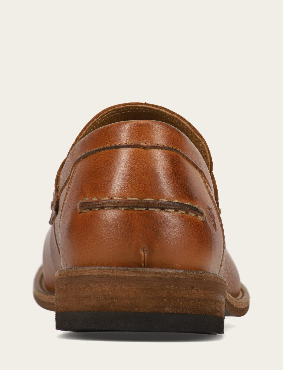 Men's Caramel Tyler Flex Penny Loafers Caramel