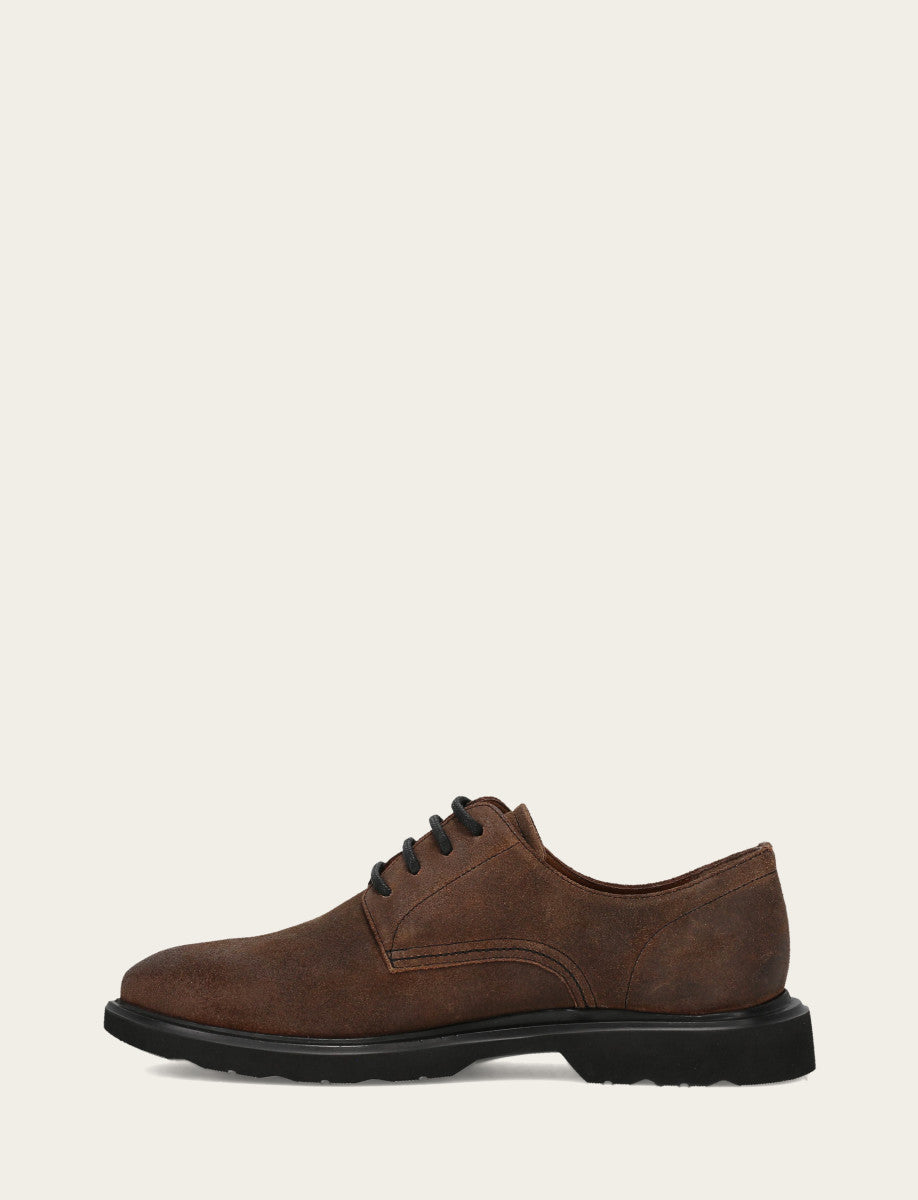 Men's Dark Walnut Connor Oxford Dress Shoes Dark Walnut