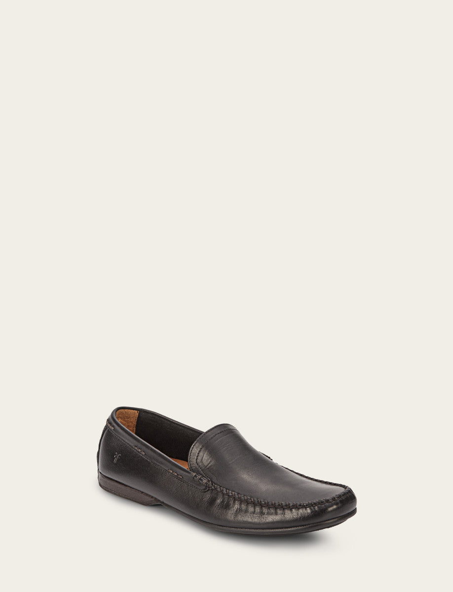 Men's Black Lewis Venetian Loafers Black