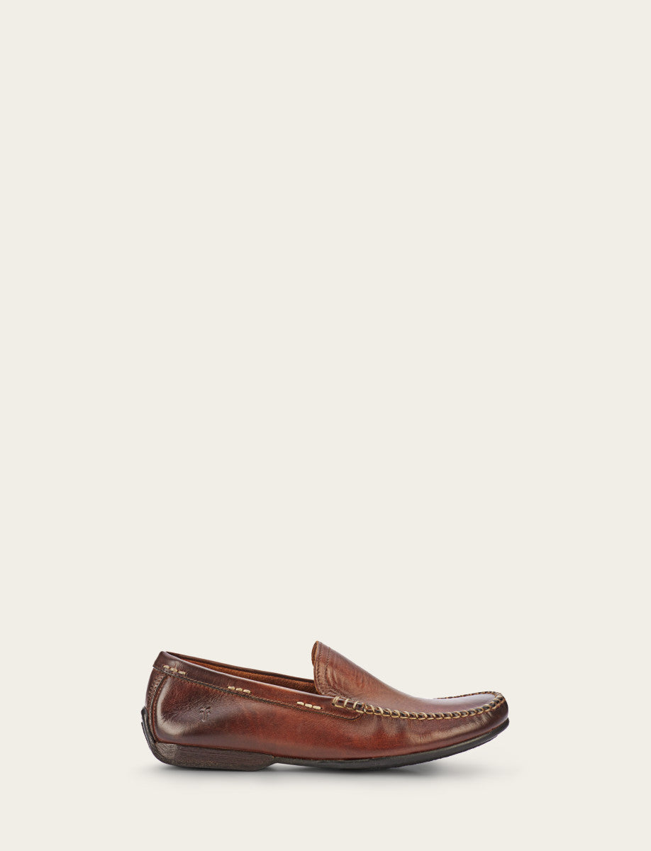 Men's Cognac Lewis Venetian Loafers Cognac