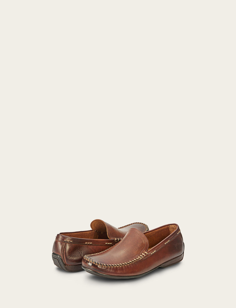 Men's Cognac Lewis Venetian Loafers Cognac