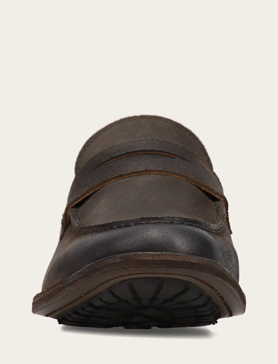 Men's Chocolate Tyler Flex Penny Loafers Chocolate