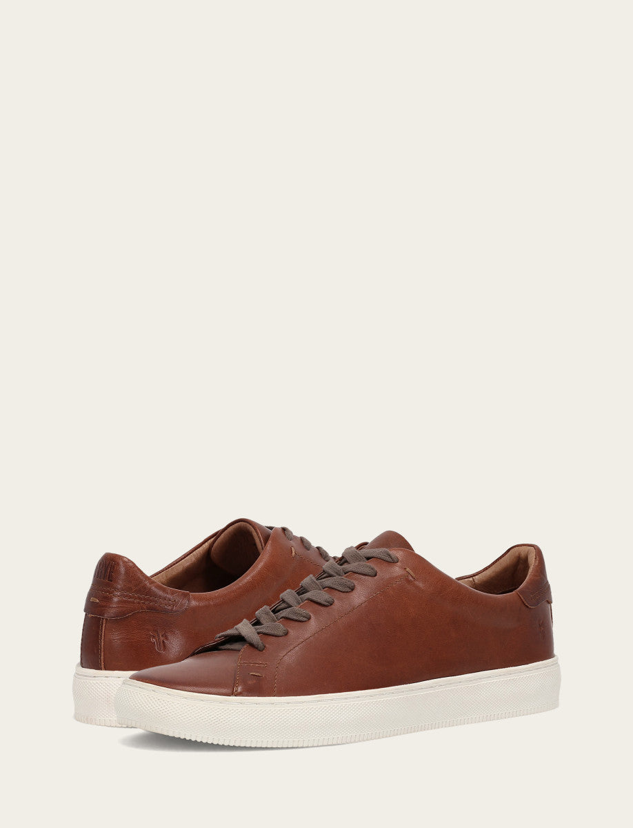 Men's Caramel Astor Low Lace Slip On Sneakers Caramel