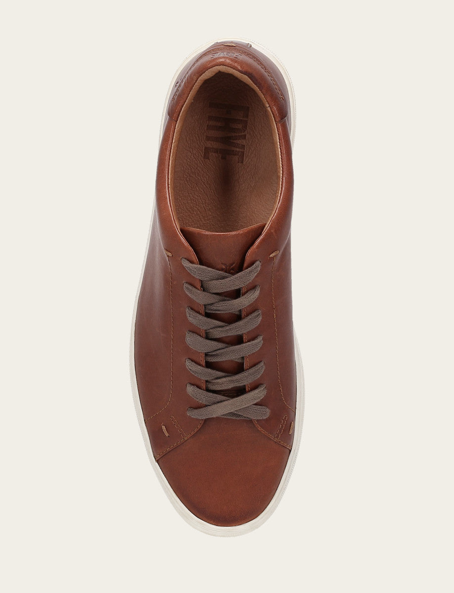 Men's Caramel Astor Low Lace Slip On Sneakers Caramel